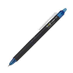 Stylo roller Pilot FriXion Point Clicker effaçable rétractable pointe 0,7 mm - écriture fine - bleu