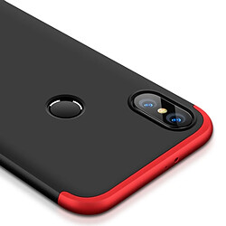 Avis Wewoo Coque or pour Xiaomi Redmi Note 5 Pro Trois-paragraphe 360 Degrés couverture complète PC Housse de protection arrière