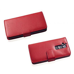 Acheter Cadorabo Coque LG G2 Etui en Rouge