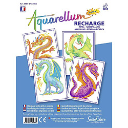 SentoSphère Recharge Aquarellum Junior : Dragons