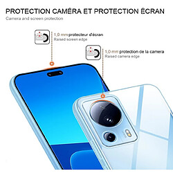 Acheter Htdmobiles Coque pour Xiaomi 13 Lite 5G - housse etui silicone gel fine + film ecran - TRANSPARENT TPU