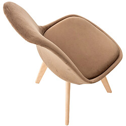 Acheter Non Chaise en velours Linares