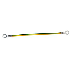 tresse de masse - 6 mm2 - longueur 160 mm - schneider electric nsyel166d8