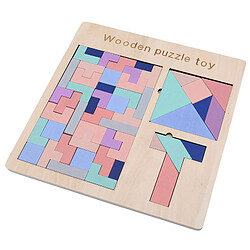 Avis Universal Créatif Maternelle Puzzle en bois Jouets éducatifs Enfants Enfants Bébés Cerveau Développement Tangram Tangram Plaque de jeux amusante Cadeaux |