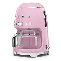 Cafetière filtre programmable 10 tasses 1050w rose - DCF02PKEU - SMEG