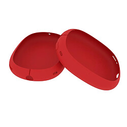 Étui De Protection En Silicone Pour Oreillettes Antichoc Pour écouteurs Airpods Max Rouge