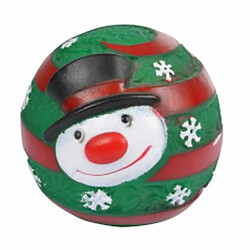 Paris Prix Balle pour Chien Bonhomme de Neige 9cm Vert