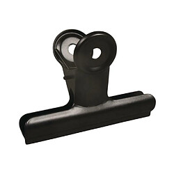 Rayher Pince double clip en métal noir pour organiseur mural 9 x 7 x 4 cm