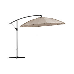 Beliani Parasol beige cappuccino CALABRIA II