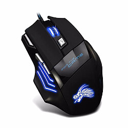 Universal 5500dpi LED optique USB Gaming Wired Gaming Mouse 7 Boutons Gamer Computer MICE Ultra-Preci Wheel