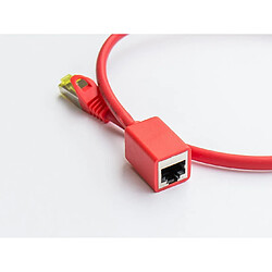 Alcasa 8063VR-005R câble de réseau 0,5 m Cat6 S/FTP (S-STP) Rouge - Câbles de réseau (0,5 m, Cat6, S/FTP (S-STP), RJ-45, RJ-45, Rouge)