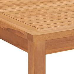 Acheter vidaXL Table à dîner de jardin 160x80x77 cm Bois de teck solide