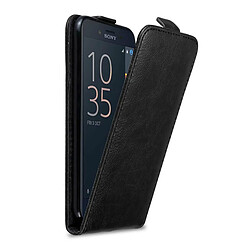 Cadorabo Coque Sony Xperia X COMPACT Etui en Noir