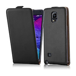 Cadorabo Coque Samsung Galaxy NOTE 4 Etui en Noir