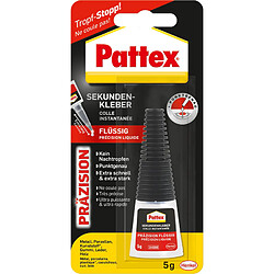 Pattex Colle instantanée Präzision, liquide, tube de 5 g ()