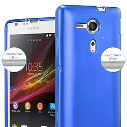 Cadorabo Coque Sony Xperia SP Etui en Bleu pas cher