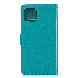 Acheter Wewoo Coque Étui en cuir à rabat pour porte-cartes et porte-cartes cadre photo iPhone 11 bleu