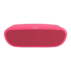 Wewoo Enceinte Bluetooth d'intérieur Magenta pour iPhone & iPad, Assistance technique téléphonique mains libres Transmission sans fil & Radio FM & Carte TF & Port USB & Audio 3,5 mm Haut-parleur sans multifonction portable