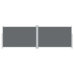 Maison Chic Auvent latéral rétractable de balcon | Store extérieur | Auvent solaire Anthracite 200x600 cm -GKD53495