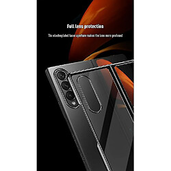 Universal Samsung Galaxy Z Fold 3 Case, pour Samsung Galaxy Z Fold 3 5G Electroplaste Transparent Ultra-Thin pas cher