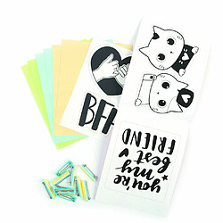 Graines Creatives Kit Plastique Dingue - Broches de l'Amitié