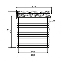 Avis SOLID SUPERIA Essen Abri de Jardin en bois 198x198x218cm