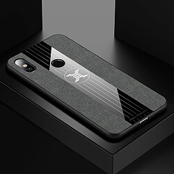 Wewoo Coque Souple Pour Xiaomi Mi 6X / A2 XINLI étui de protection TPU antichoc Texture Gris