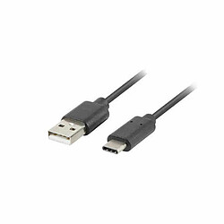 Câble USB A 2.0 vers USB C Lanberg Noir - 0,5 m