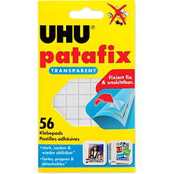 UHU Pastilles adhésives patafix, détachable, transparent ()