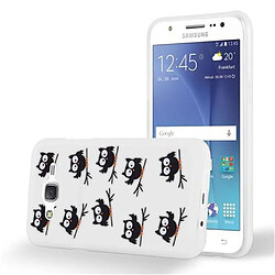 Cadorabo Coque Samsung Galaxy J5 2015 Etui en Blanc