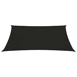 Helloshop26 Voile d'ombrage 160 g/m² 2 x 3 m PEHD noir 02_0009188