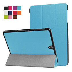 Xeptio Etui Samsung Galaxy Tab S3 9.7 pouces Smartcover pliable bleu - Housse coque de protection