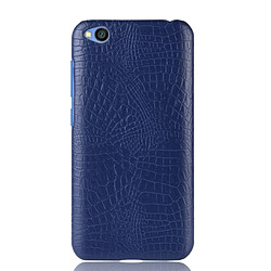 Wewoo Xiaomi Redmi Go - Coque crocodile bleue