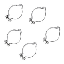 5pcs Colliers de Serrage de Style Universel Vintage pour Câble de Frein de Vélo Multifonction