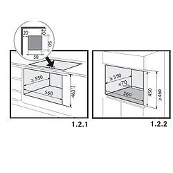 Micro-ondes encastrable 40l 1000w blanc/inox - dke7335w - DE DIETRICH