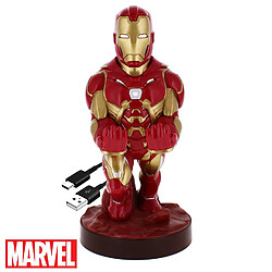 Exquisit Figurine Marvel Iron Man cable guy - compatible manette Xbox one / PS4 / Smartphone et autres