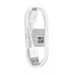 Samsung ECB-DU4AWE - Câble Data Micro USB - 1m - Blanc (En Vrac)