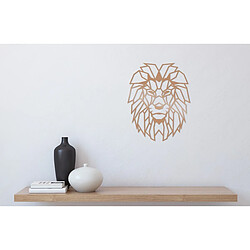 EPIKASA Décoration Murale en Métal Lion 5 pas cher