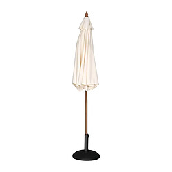 Parasol de Terrasse Écru Professionnel à Poulie Diamètre 3 m - Bolero