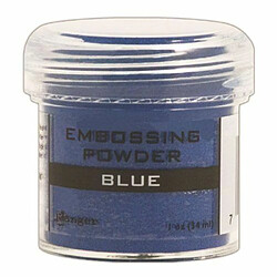 Embossage poudre 1Oz Jar-bleu