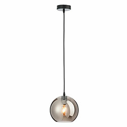 Paris Prix Lampe Suspension en Verre Boule 205cm Argent