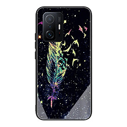 Coque en TPU anti-rayures plume pour votre Xiaomi 11T/11T Pro