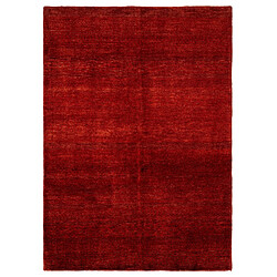 Vidal Tapis de laine 197x140 rouge Juma