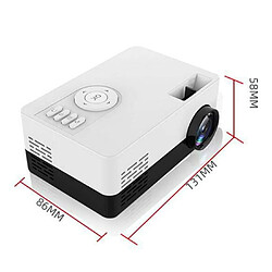 Yonis Mini Vidéoprojecteur HD Portable 1080P LED