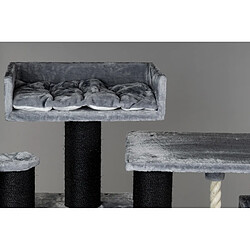 RHR Quality Arbre à chat Royal Cat Palace Blackline Light Grey