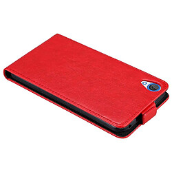 Avis Cadorabo Coque HTC Desire 820 Etui en Rouge