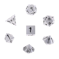 dièse polyédrique d4-d20 dies pour donjons u0026 dragons jeu de rôle jouet noir