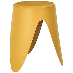 Avis The Home Deco Factory Tabouret d'appoint empilable Emma - Jaune