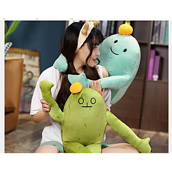 Avis Universal 60cm Peluche Oreiller Peluche Animaux Fruits Cactus Forme Humaine Oreiller Accompagnement Jouet Fille Fille | Peluche Oreiller (Bleu)