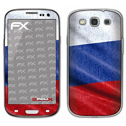 atFoliX Film décoratif ``Russie`` Pour Samsung Galaxy S3 GT-I9300 Import Allemagne